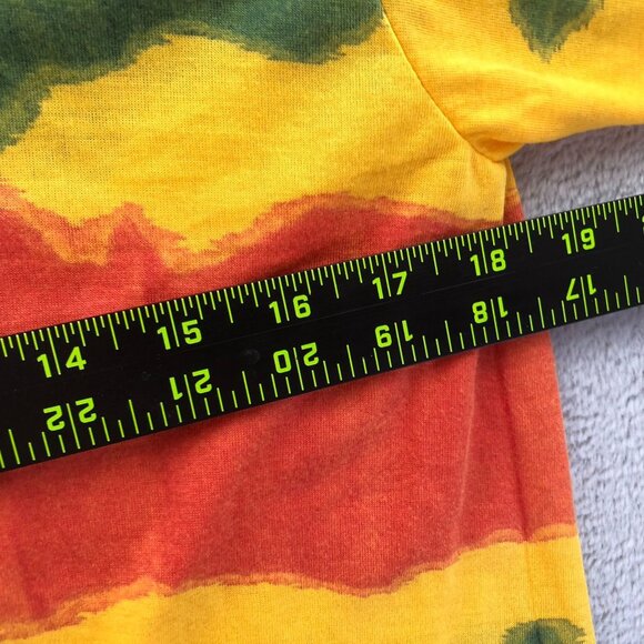 Bob Marley Men's T-Shirt Medium Tie-Dye Short Sleeve Hippie Casual - Picture 6 of 9
